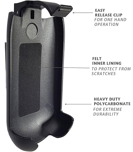 Amazon.com: Kyocera DuraXV LTE E4610 Belt Clip Holster Black (LEIF